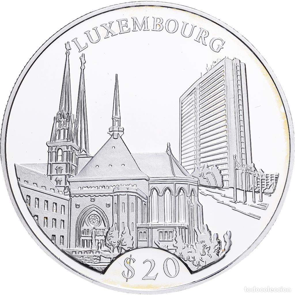 Monedas antiguas de &Aacute;frica: [#1215668] Liberia, 20 Dollars, 2000, Luxembourg, Plata, FDC