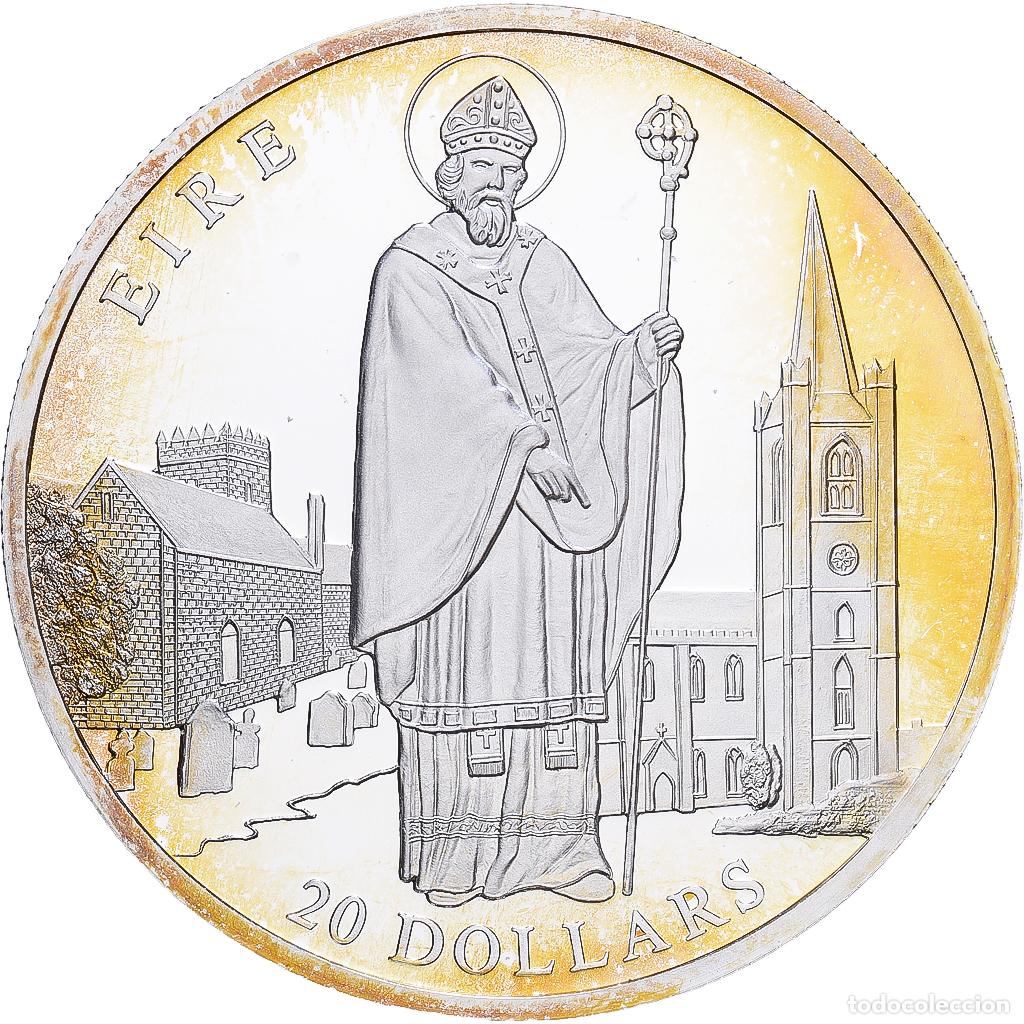 Monedas antiguas de &Aacute;frica: [#1215673] Liberia, 20 Dollars, 2001, Ireland, Plata, FDC