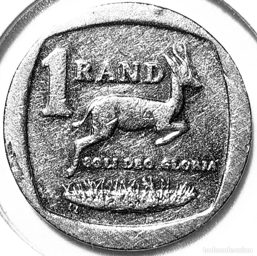 Monedas antiguas de &Aacute;frica: SUDAFRICA (1961-) - 1 RAND 2011 - GACELA - A - 4 GR. COBRE NIQUELADO - DIAMETRO 20 mm - KM#504 - MB