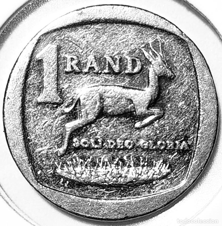 Monedas antiguas de &Aacute;frica: SUDAFRICA (1961-) - 1 RAND 2016 - GACELA - A - 4 GR. COBRE NIQUELADO - DIAMETRO 20 mm - KM#333 - MB
