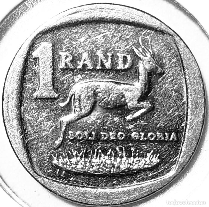 Monedas antiguas de &Aacute;frica: SUDAFRICA (1961-) - 1 RAND 2019 - GACELA - A - 4 GR. COBRE NIQUELADO - DIAMETRO 20 mm - KM#344 - MB