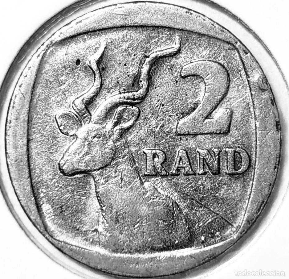 Alte M&uuml;nzen aus Afrika: SUDAFRICA (1961-) - 2 RAND 1991 - ANTILOPE - A - 5,35 GR. COBRE NIQUELADO - DIAMETRO 23 mm - KM#139