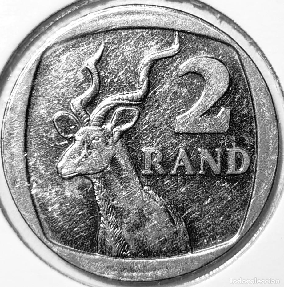 Alte M&uuml;nzen aus Afrika: SUDAFRICA (1961-) - 2 RAND 1998 - ANTILOPE - UMZANTSI AFRIKA - A - 5,50 GR. COBRE NIQUELADO