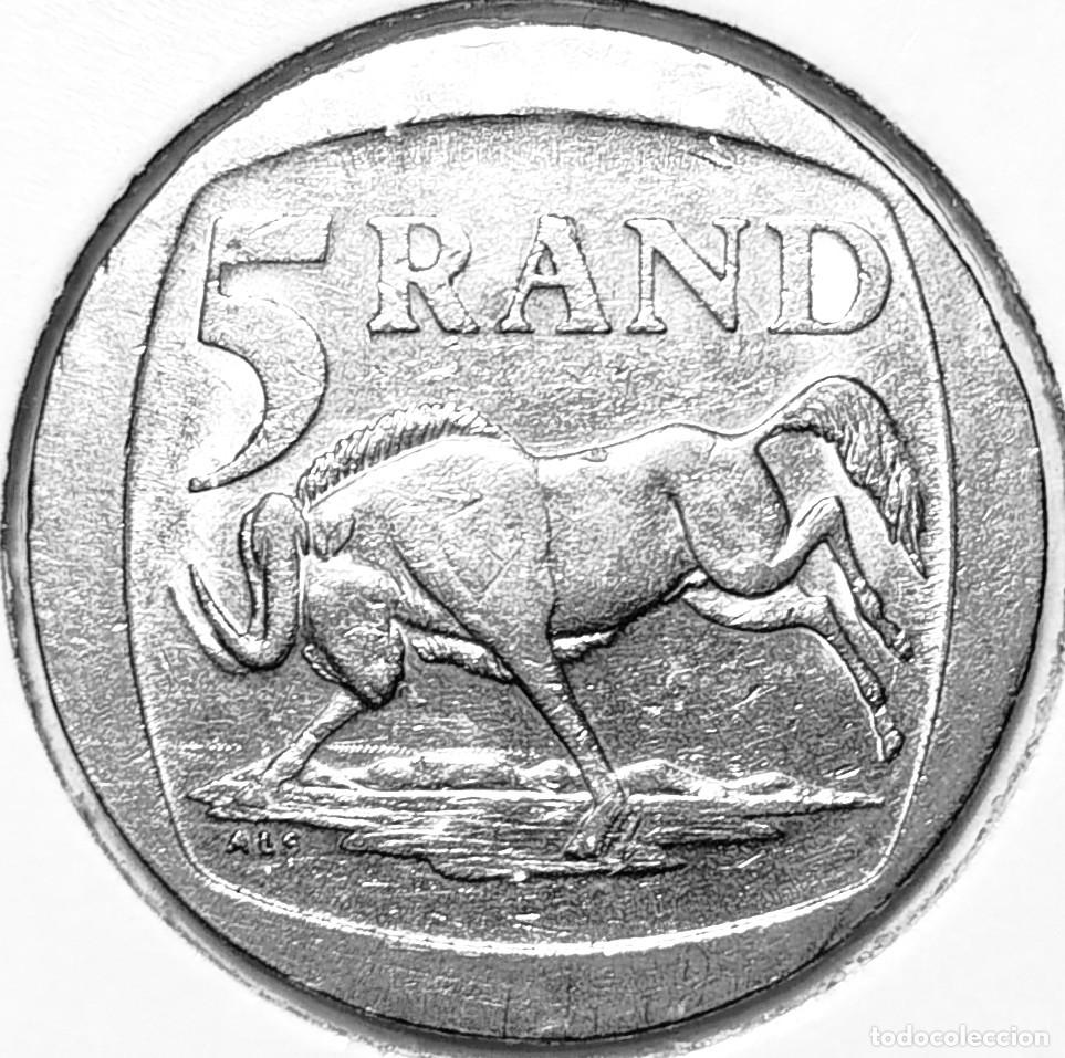 Alte M&uuml;nzen aus Afrika: SUDAFRICA (1961-) - 5 RAND 1994 - &Ntilde;US - A - 7 GR. COBRE NIQUELADO - DIAMETRO 26 mm - KM#140 - MB