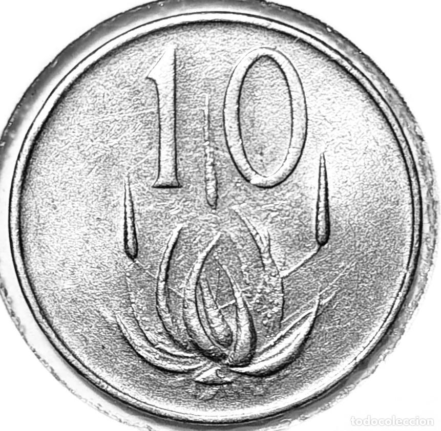 Alte M&uuml;nzen aus Afrika: SUDAFRICA (1961-) - 10 CENTAVOS 1970 - A - 4 GR. NIQUEL - DIAMETRO 20,70 mm - KM#85 - MB