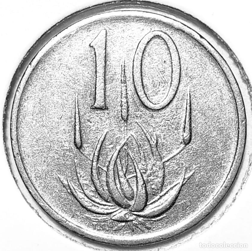 Alte M&uuml;nzen aus Afrika: SUDAFRICA (1961-) - 10 CENTAVOS 1972 - A - 4 GR. NIQUEL - DIAMETRO 20,70 mm - KM#85 - MB