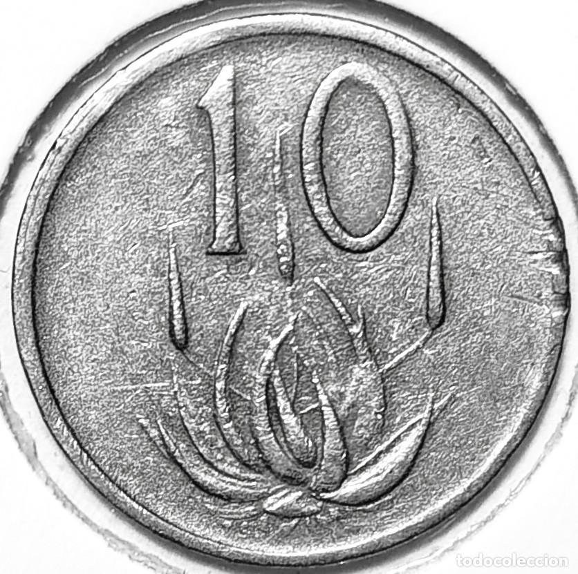 Alte M&uuml;nzen aus Afrika: SUDAFRICA (1961-) - 10 CENTAVOS 1986 - A - 4 GR. NIQUEL - DIAMETRO 20,70 mm - KM#85 - MB