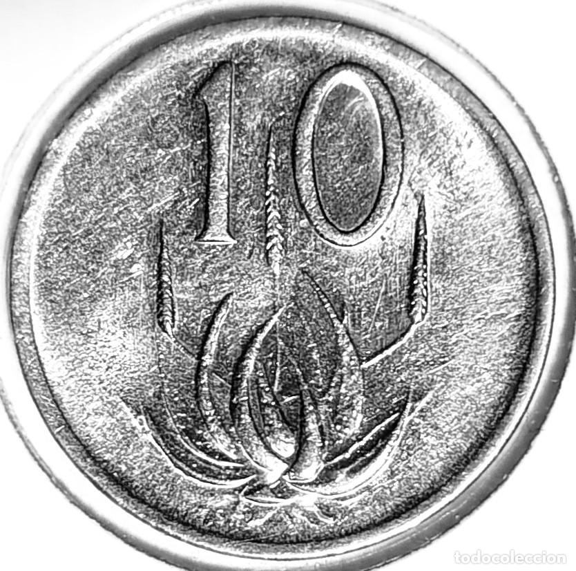 Alte M&uuml;nzen aus Afrika: SUDAFRICA (1961-) - 10 CENTAVOS 1989 - A - 4 GR. NIQUEL - DIAMETRO 20,70 mm - KM#85 - MB