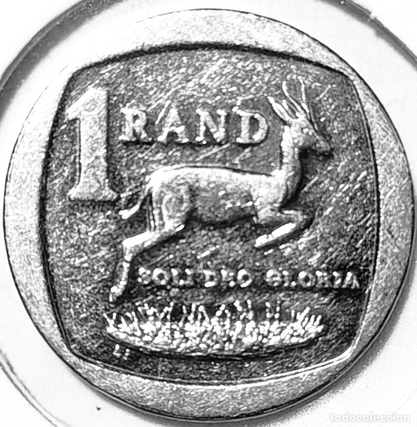 Monedas antiguas de &Aacute;frica: SUDAFRICA (1961-) - 1 RAND 2020 - GACELA - A - 4 GR. COBRE NIQUELADO - DIAMETRO 20 mm - KM#344 - MB