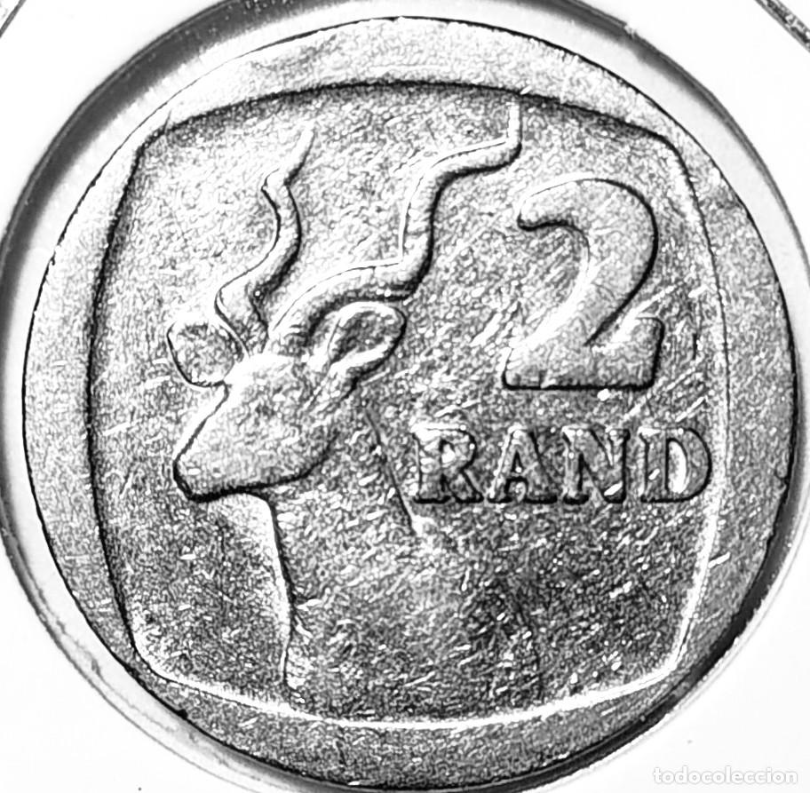 Monedas antiguas de &Aacute;frica: SUDAFRICA (1961-) - 2 RAND 1990 - ANTILOPE - A - 5,35 GR. COBRE NIQUELADO - DIAMETRO 23 mm - KM#139