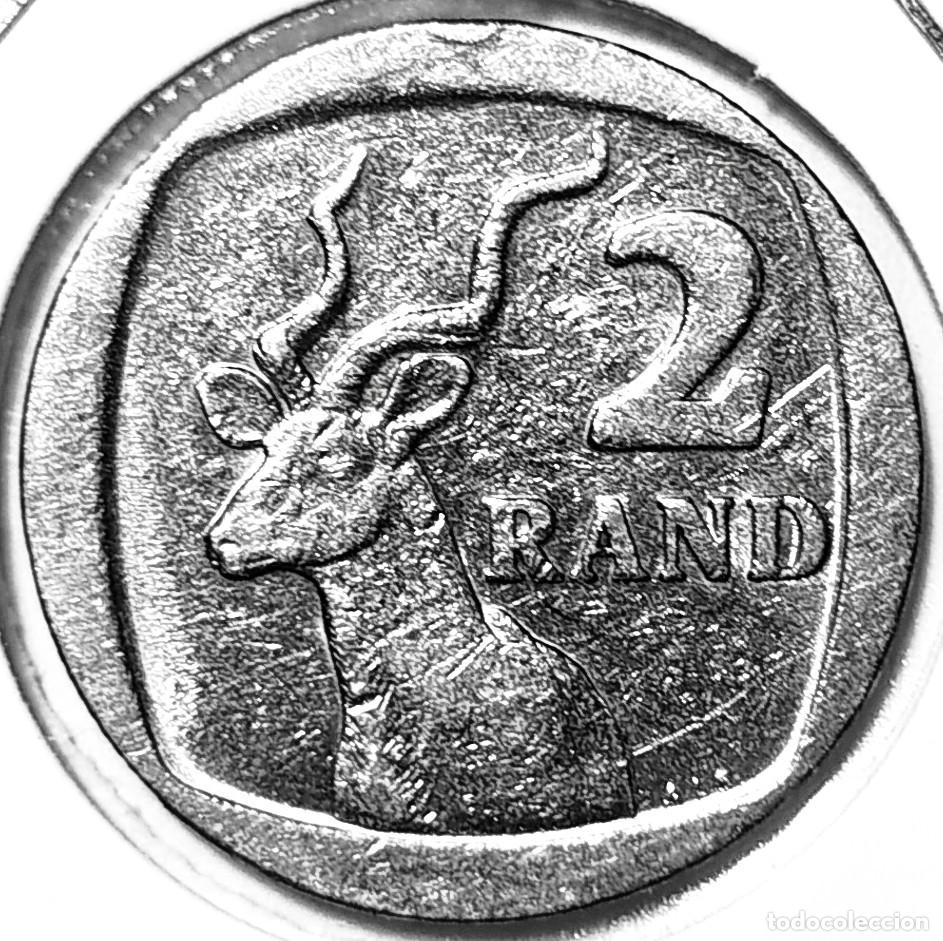 Monedas antiguas de &Aacute;frica: SUDAFRICA (1961-) - 2 RAND 1995 - ANTILOPE - A - 5,35 GR. COBRE NIQUELADO - DIAMETRO 23 mm - KM#139
