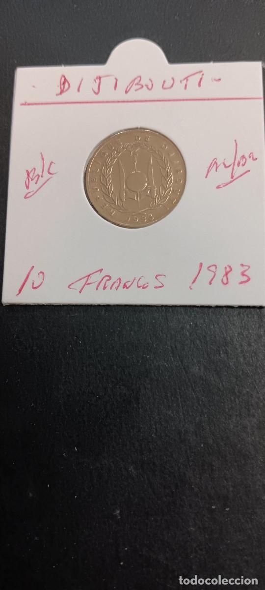 Monedas antiguas de &Aacute;frica: DIJIBOUTI 10 FRANCOS 1983 BC KM=23 (ALUMINIO-BRONCE)