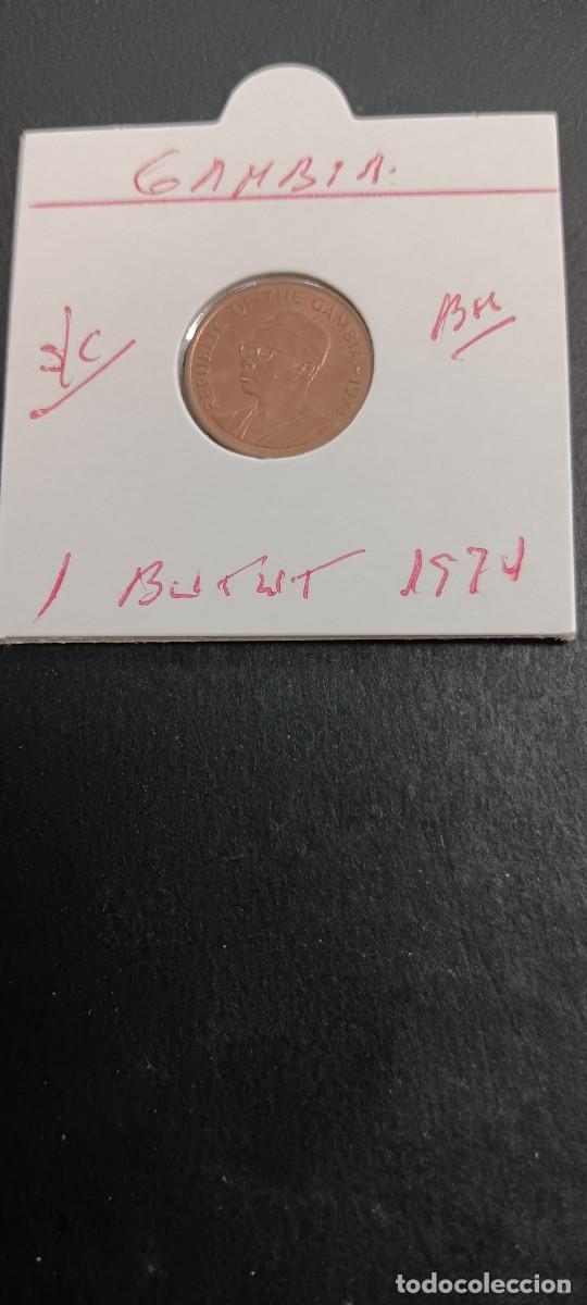 Monedas antiguas de &Aacute;frica: GAMBIA 1 BUTUT 1974 S/C KM=14 (BRONCE)