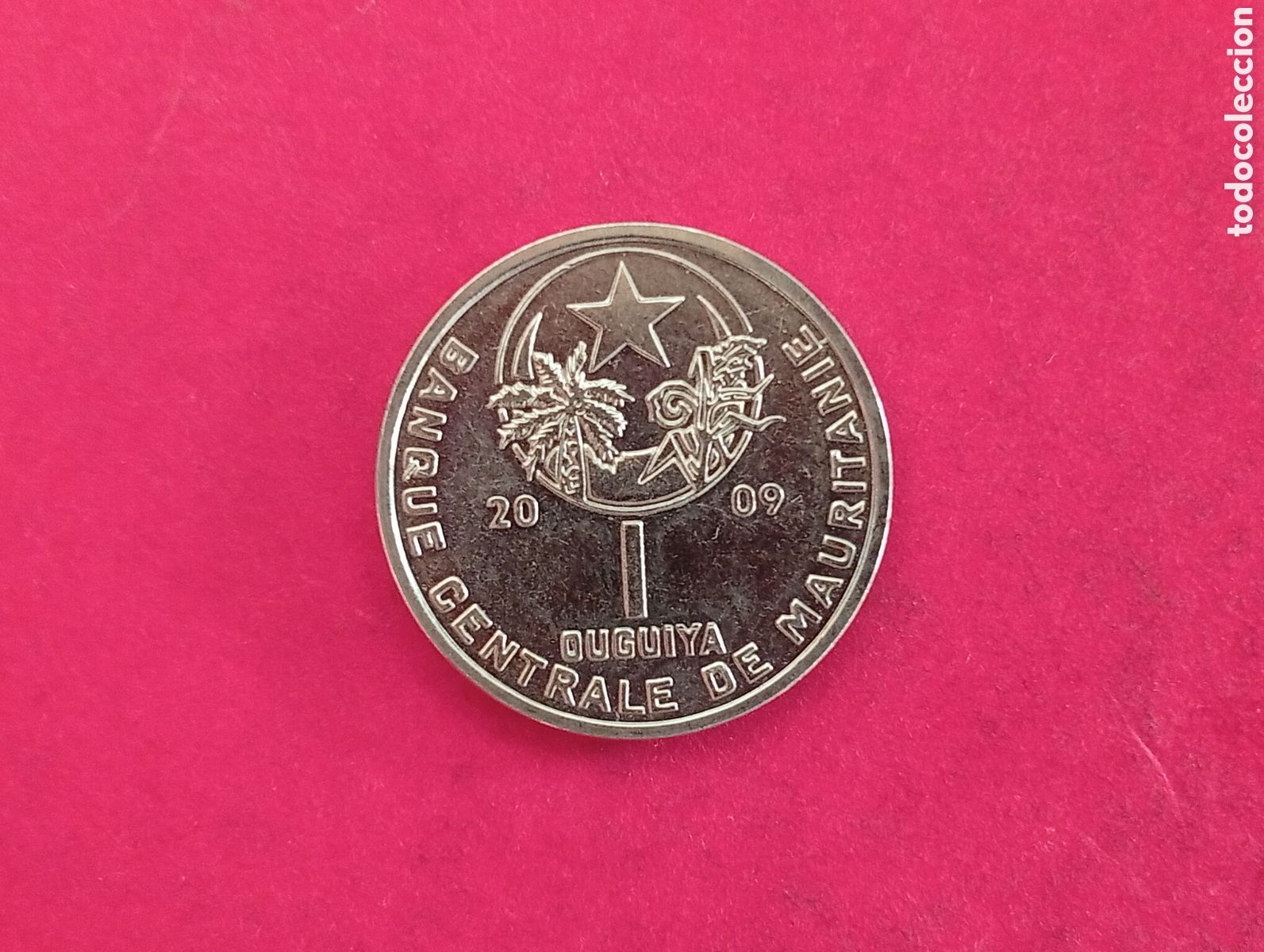 Monedas antiguas de &Aacute;frica: 1 ouguiya de Mauritania 2009