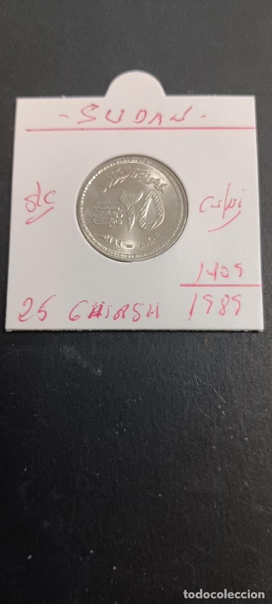 Monedas antiguas de &Aacute;frica: SUDAN 25 GUIRSH 1989(1409) S/C KM=108 (CUPRONIQUEL)