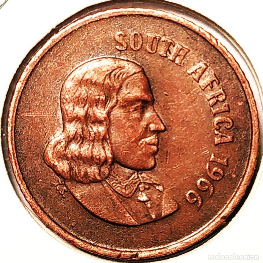 Monedas antiguas de &Aacute;frica: SUDAFRICA (1961-) - 1 CENTAVO 1966 - JAN VAN RIEBEECK - SOUTH-AFRICA - A - 3 GR. BRONCE