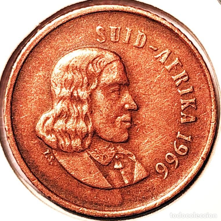 Monedas antiguas de &Aacute;frica: SUDAFRICA (1961-) - 1 CENTAVO 1966 - JAN VAN RIEBEECK - SUID-AFRICA - A - 3 GR. BRONCE