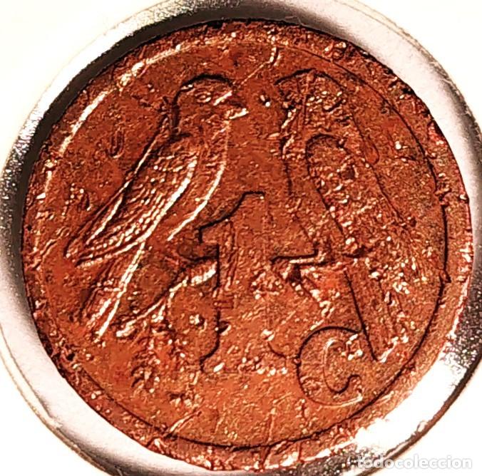Monedas antiguas de &Aacute;frica: SUDAFRICA (1961-) - 1 CENTAVO 1996 - GORRION - A - ACERO COBREADO - DIAMETRO 15 mm - KM#158 - MB