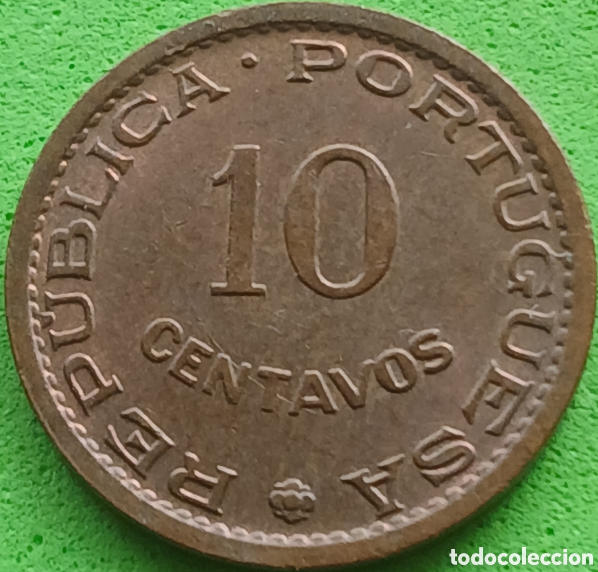 Monedas antiguas de &Aacute;frica: Mozambique 10 centavos 1960 km#83