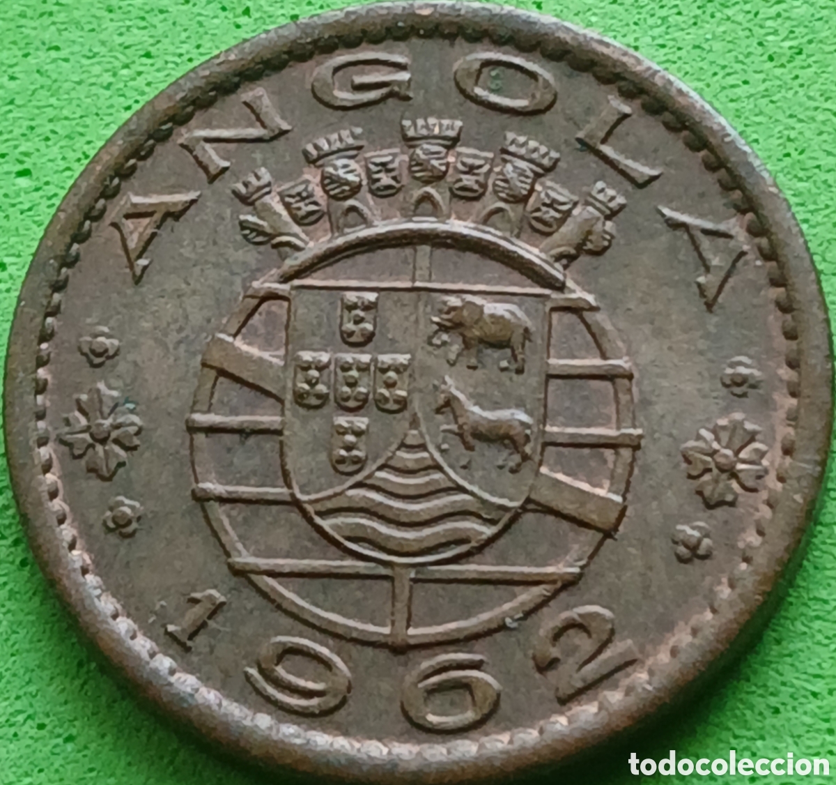 Monedas antiguas de &Aacute;frica: Angola 20 centavos 1962 km#78