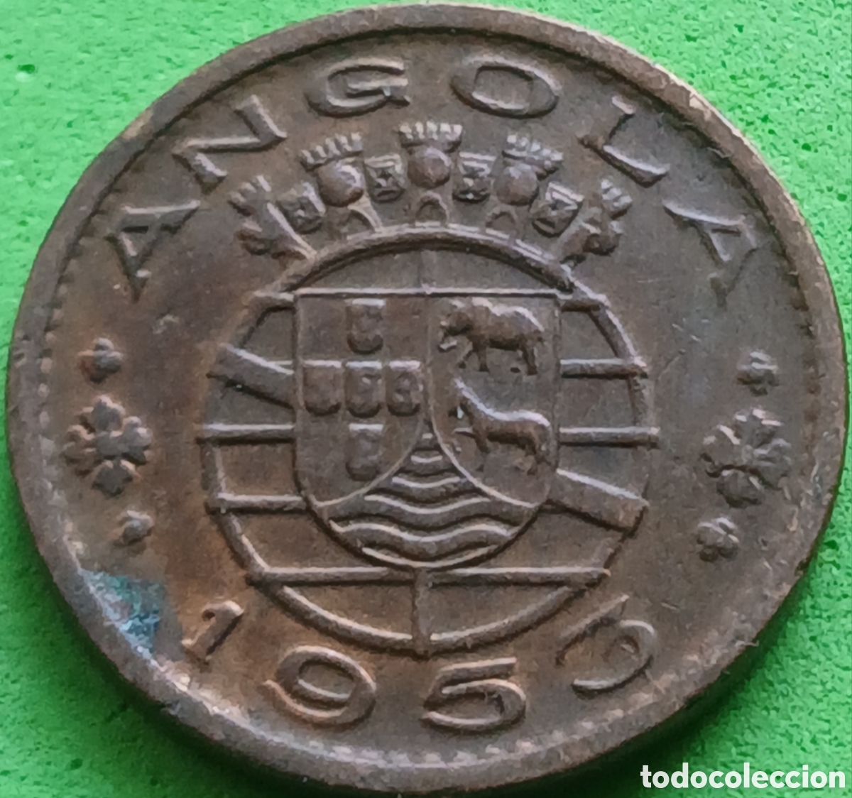 Monedas antiguas de &Aacute;frica: Angola 50 centavos 1953 km#75