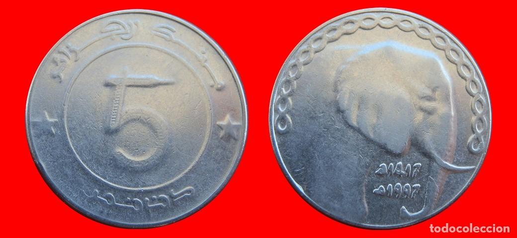 Monedas antiguas de &Aacute;frica: 5 DINARES 1997 ARGELIA ALGERIA-155630