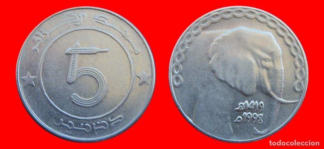 Monedas antiguas de &Aacute;frica: 5 DINARES 1998 ARGELIA ALGERIA-155631