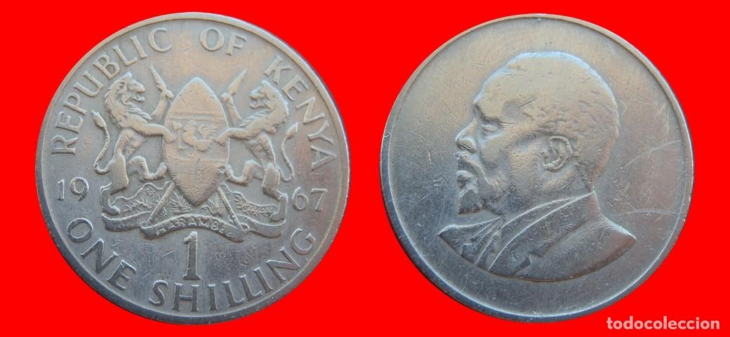 Monedas antiguas de &Aacute;frica: 1 SHILLING CHELIN 1967 KENIA KENYA-155639