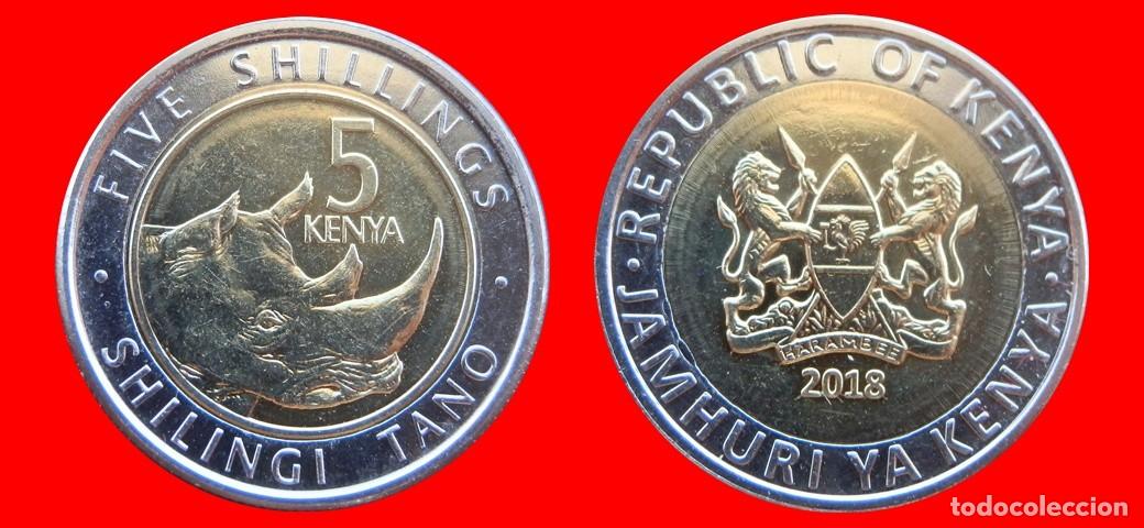 Monedas antiguas de &Aacute;frica: 10 SHILLINGS CHELINES 2018 KENIA KENYA-155647