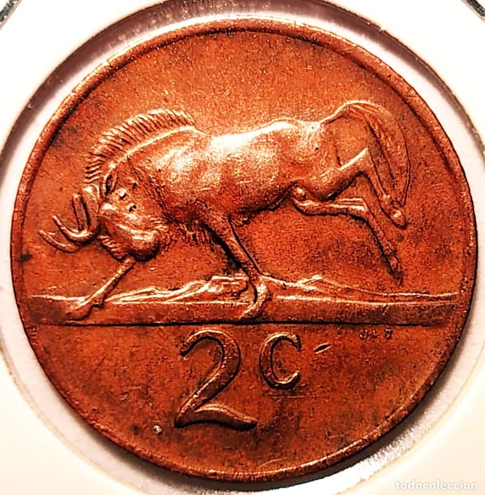 Monedas antiguas de &Aacute;frica: SUDAFRICA (1961-) - 2 CENTAVOS 1970 - &Ntilde;U - A - 4 GR. BRONCE - DIAMETRO 22,45 mm - KM#83 - MB