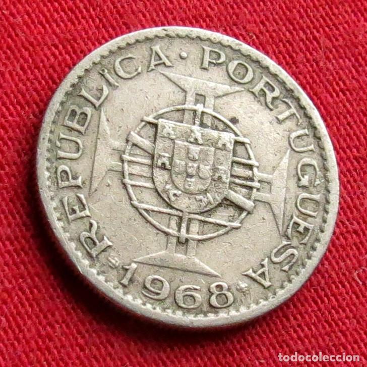Monedas antiguas de &Aacute;frica: Angola 2.50 escudo 1968