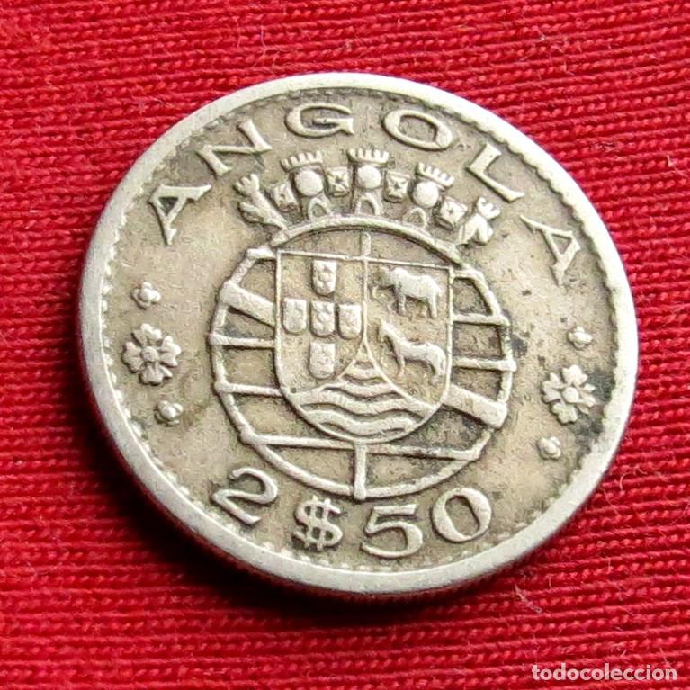 Monedas antiguas de &Aacute;frica: Angola 2.50 escudo 1969 #2