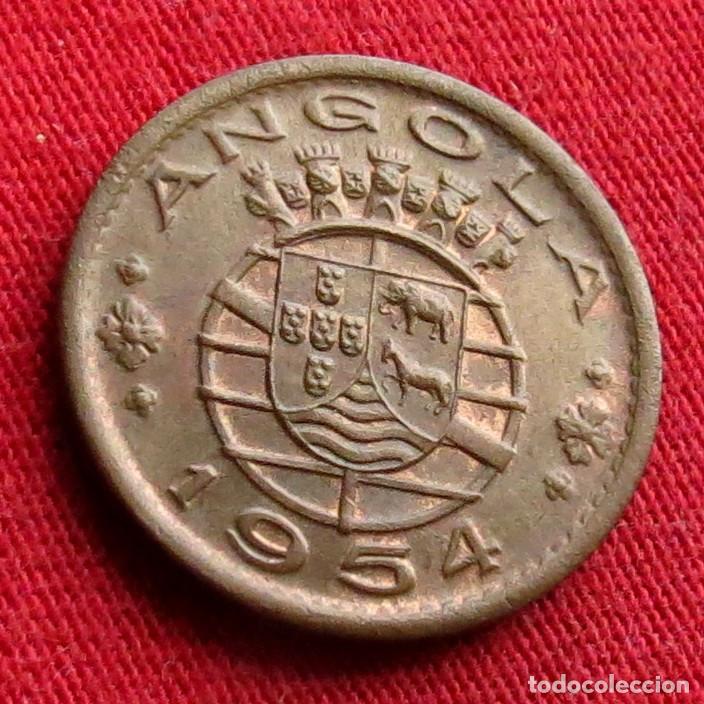 Monedas antiguas de &Aacute;frica: Angola 50 centavos 1954 - Foto 2