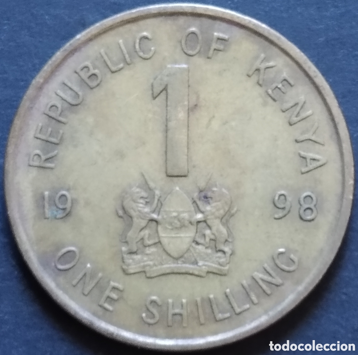 Monedas antiguas de &Aacute;frica: MONEDA - KENIA / KENYA 1 CHEL&Iacute;N / SHILLINGS 1998