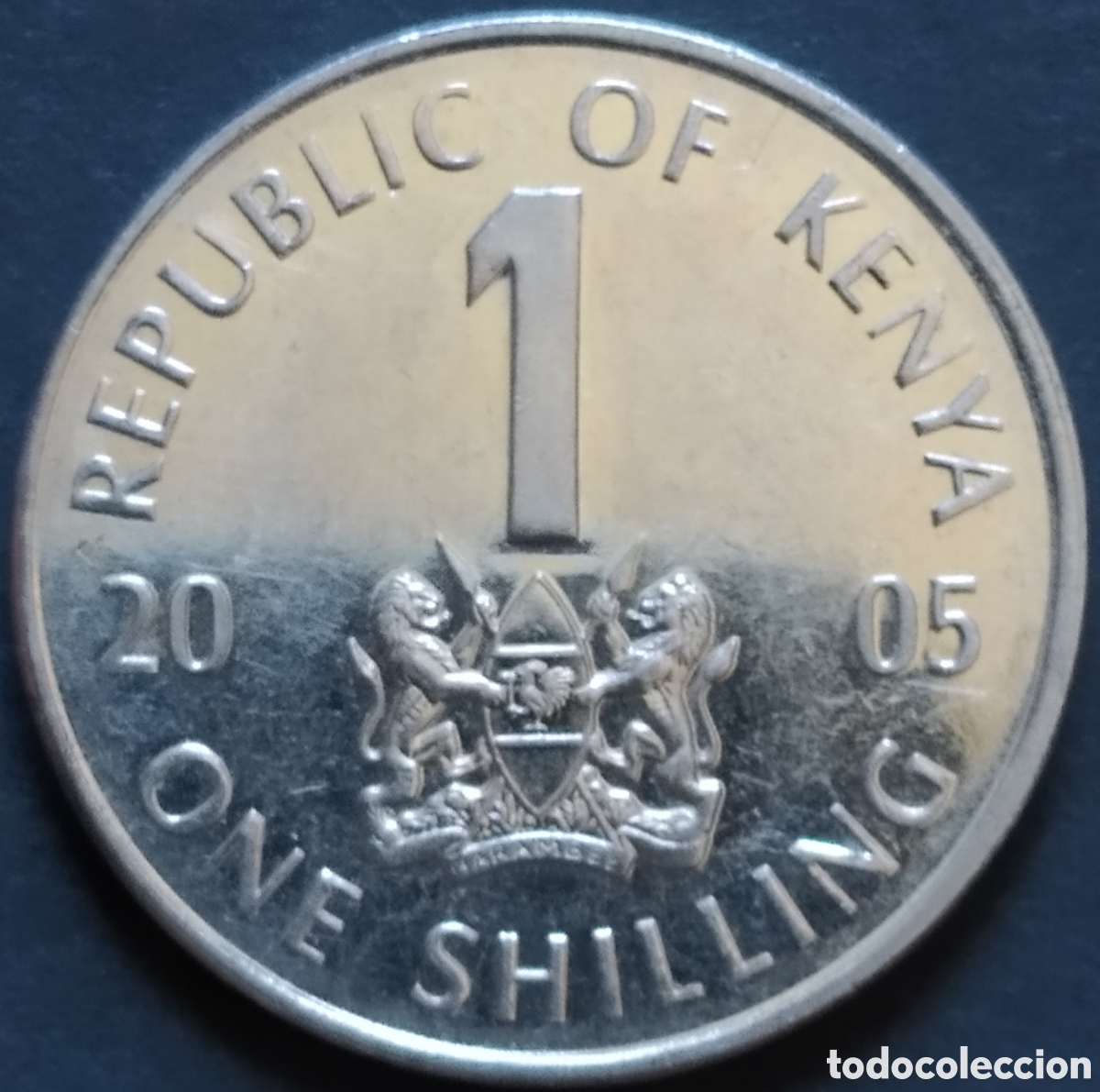 Monedas antiguas de &Aacute;frica: MONEDA - KENIA / KENYA 1 CHEL&Iacute;N / SHILLINGS 2005