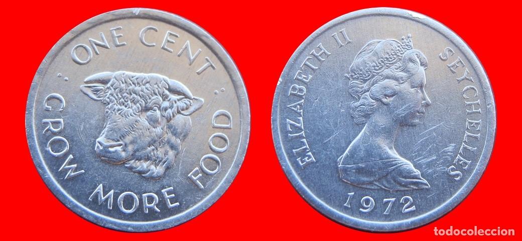 Monedas antiguas de &Aacute;frica: 1 CENTAVO 1972 ISLAS SEYCHELLES SEICHELLES-155762
