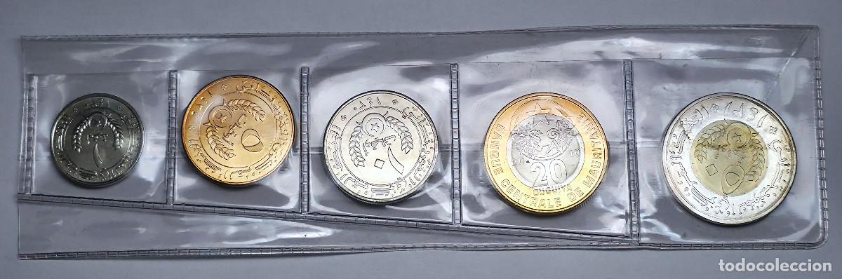 Monedas antiguas de &Aacute;frica: SERIE 5 MONEDAS MAURITANIA (1, 5, 10, 20 Y 50 OUGUIYA) SC