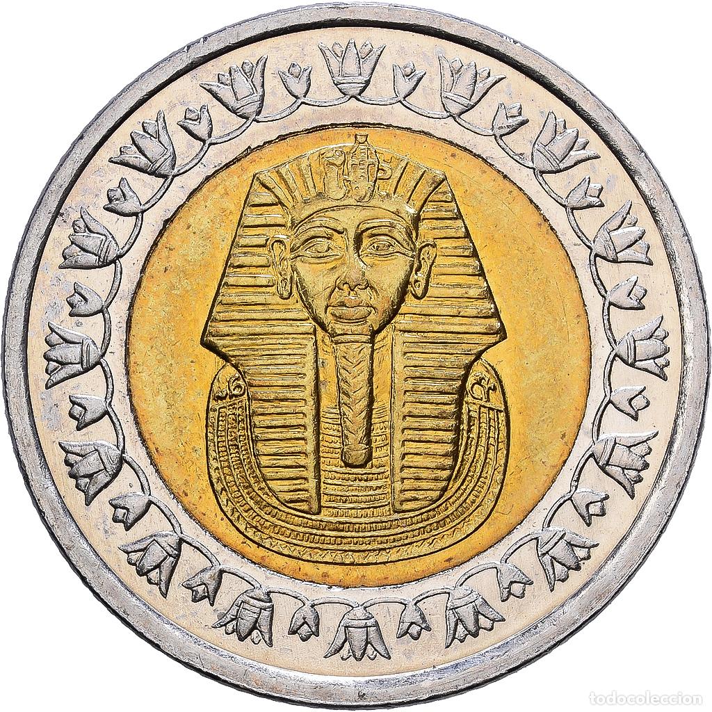 Monedas antiguas de &Aacute;frica: [#1216797] Egipto, Pound, 2005-2006, Bimet&aacute;lico, SC