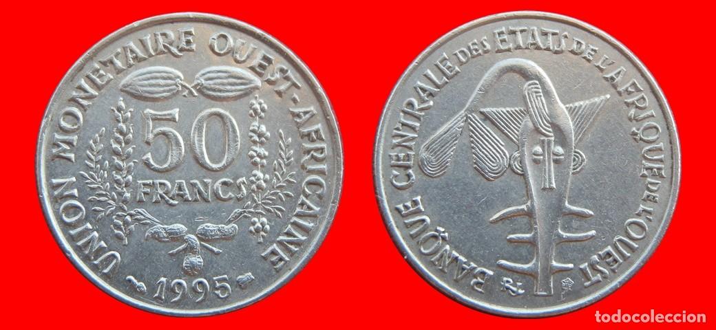 Monedas antiguas de &Aacute;frica: 50 FRANCOS 1995 AFRICA OCCIDENTAL-155807