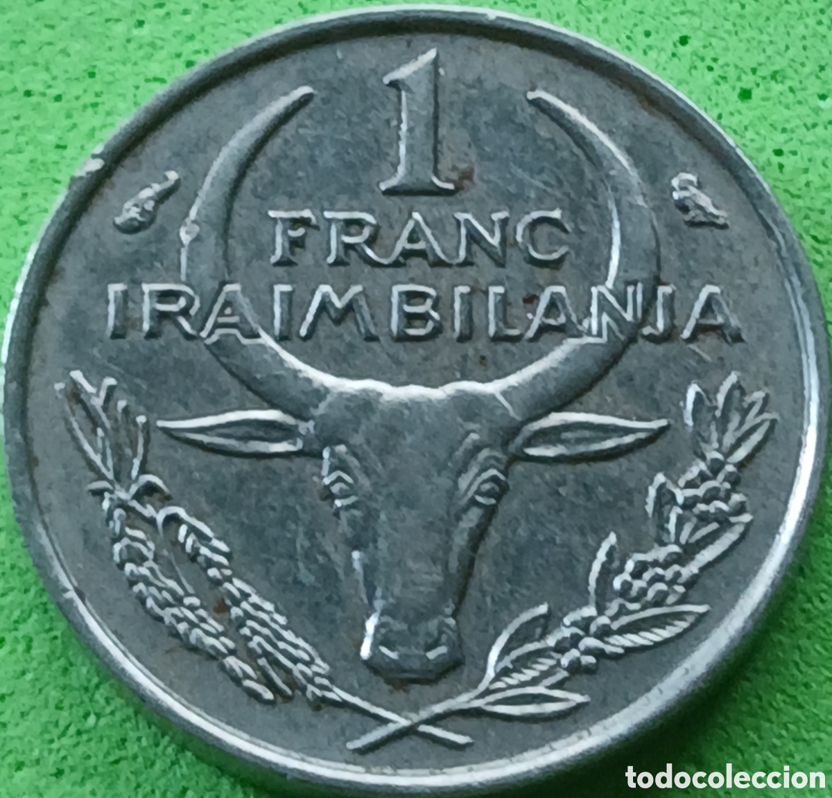 Monedas antiguas de &Aacute;frica: Madagascar 1 franco 1965 km#8
