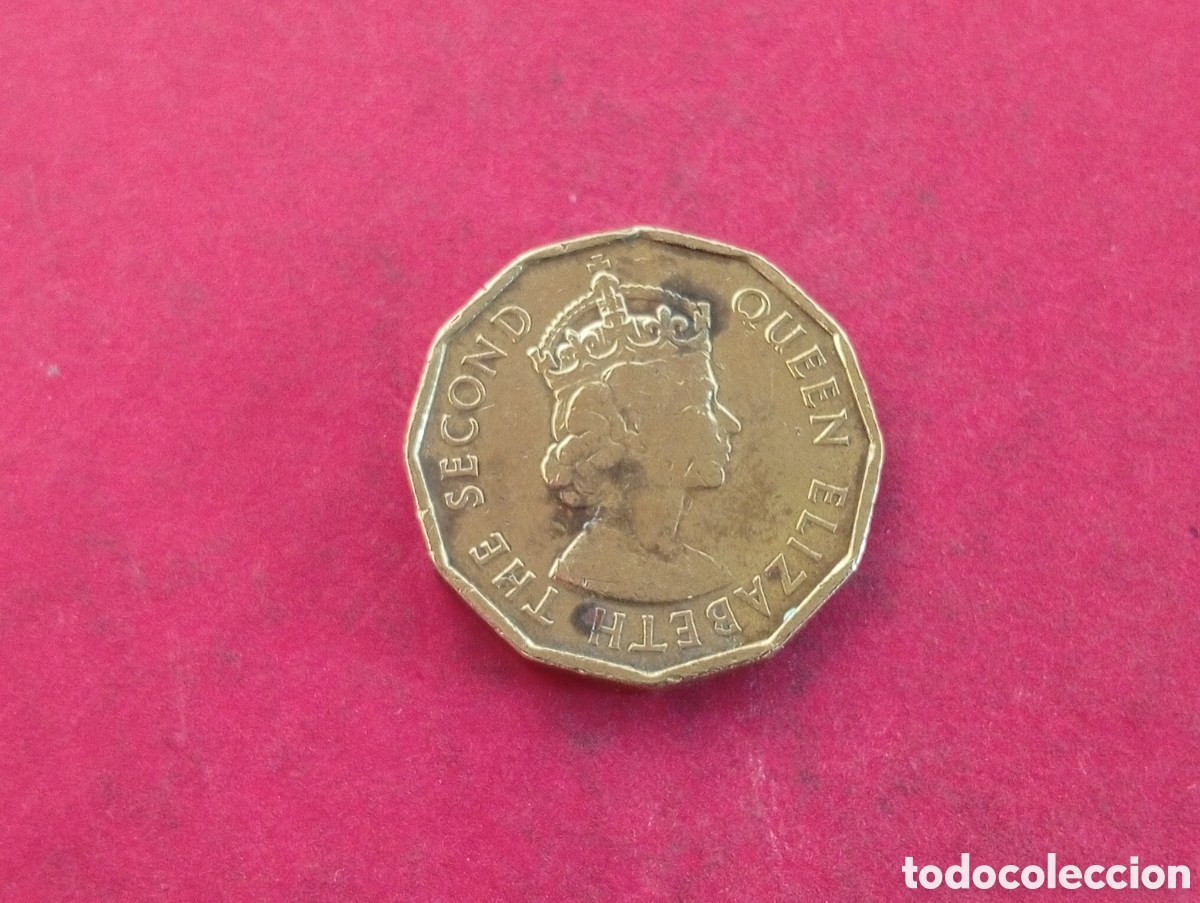 Monedas antiguas de &Aacute;frica: 10 cents de Seychelles 1971