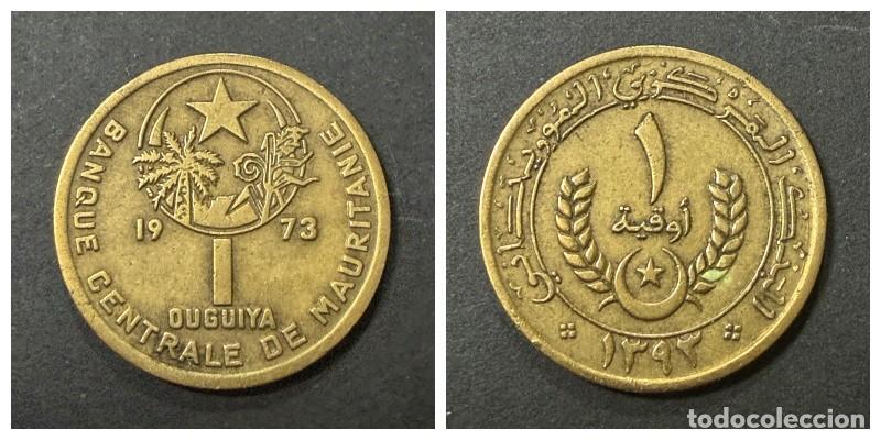 Monedas antiguas de &Aacute;frica: MONEDA. MAURITANIA. 1 OUGUIYA. 1973. ESCASA. VER FOTOS