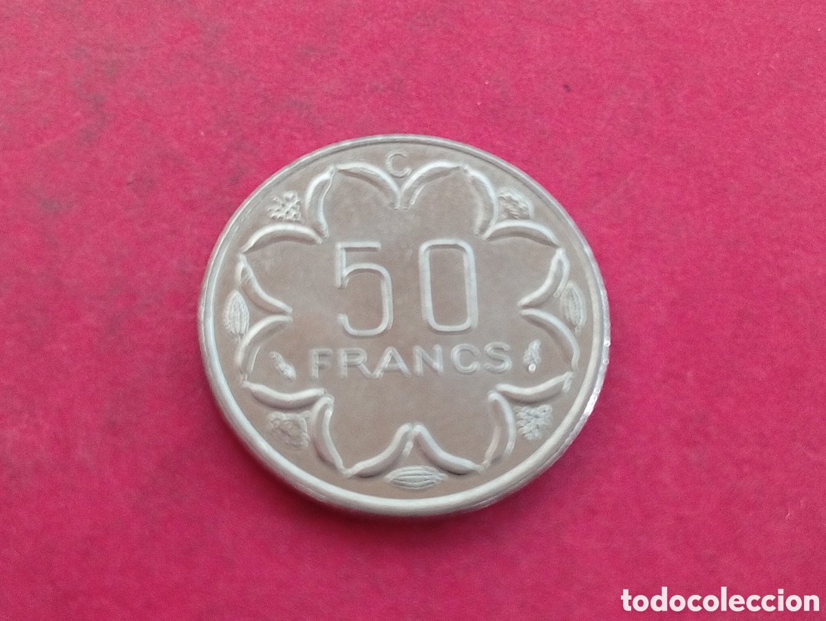 Monedas antiguas de &Aacute;frica: 50 francos de Congo 1984 - Foto 2