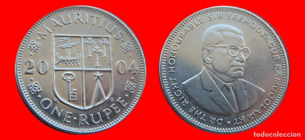 Monedas antiguas de &Aacute;frica: 1 RUPIA RUPEE 2004 MAURICIO MAURITIUS-155959