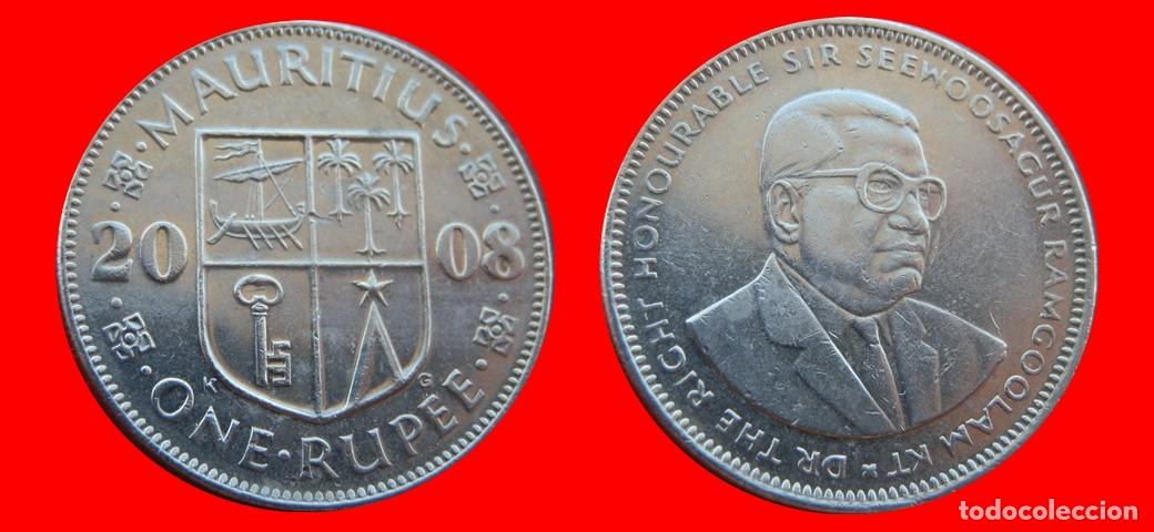 Monedas antiguas de &Aacute;frica: 1 RUPIA RUPEE 2008 MAURICIO MAURITIUS-155961