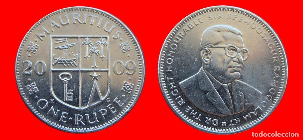 Monedas antiguas de &Aacute;frica: 1 RUPIA RUPEE 2009 MAURICIO MAURITIUS-155962