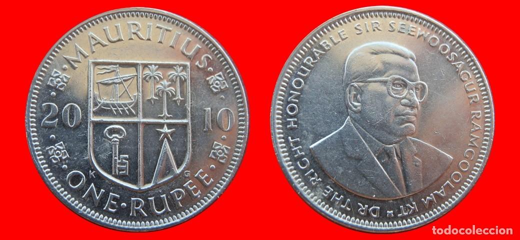 Monedas antiguas de &Aacute;frica: 1 RUPIA RUPEE 2010 MAURICIO MAURITIUS-155963