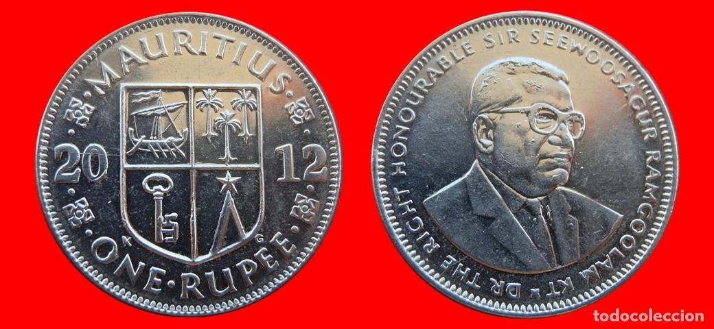 Monedas antiguas de &Aacute;frica: 1 RUPIA RUPEE 2012 MAURICIO MAURITIUS-155964