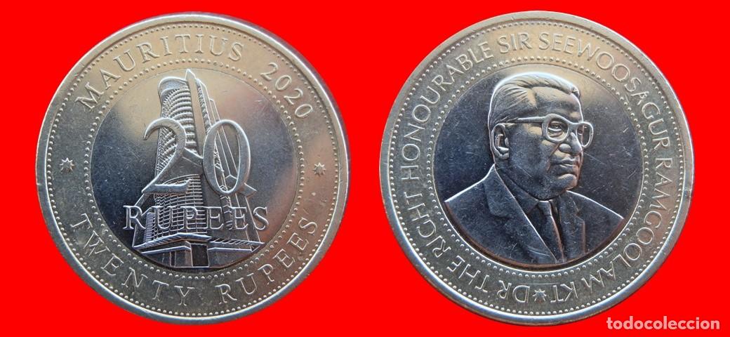 Monedas antiguas de &Aacute;frica: 20 RUPIAS RUPEE 2020 MAURICIO MAURITIUS-155967