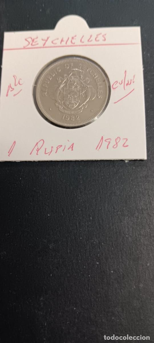 Monedas antiguas de &Aacute;frica: SEYCHELLES 1 RUPIA 1982 BC KM=50.1 (CUPRONIQUEL)